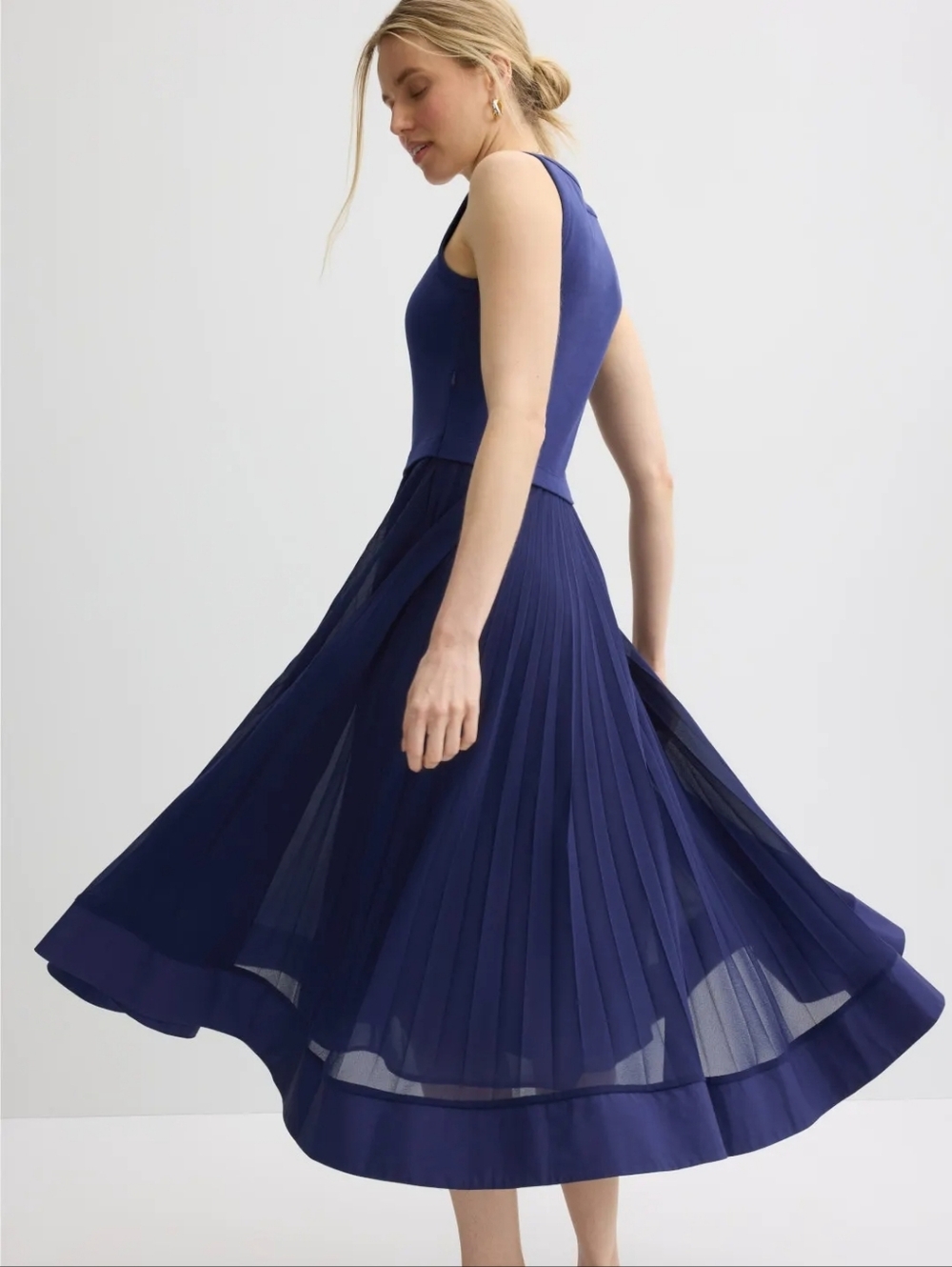 Claudie Pierlot Tradi Pleated Gown Size 1 US 2-4 MSRP $445